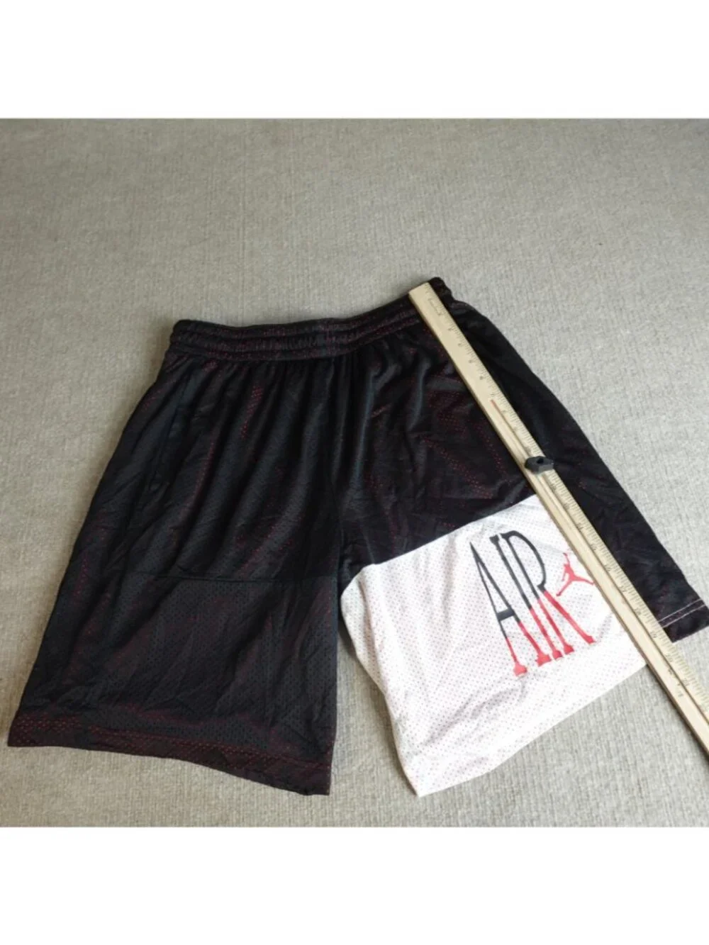 Jordan Shorts XL Black  Air Colorblock Lined Retro Mesh AR6190-010